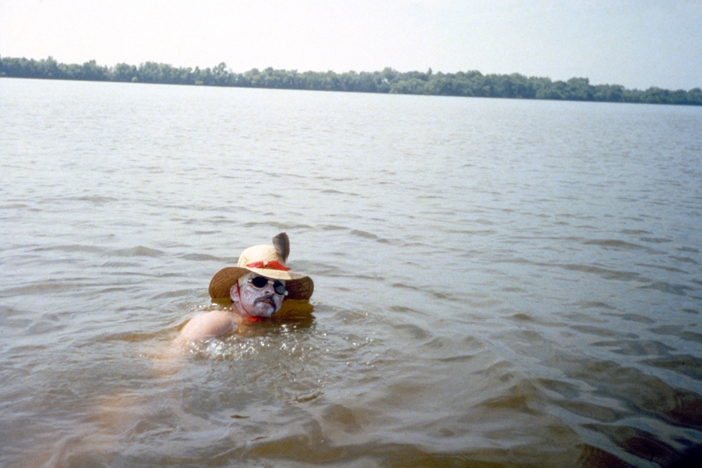 Swimmin' the River, Mississippi River, Photo: Darlene Hlidek